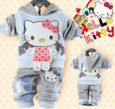 Hello Kitty Conjunto Azul