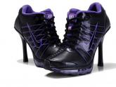 Nike salto alto - Preto / Lilas