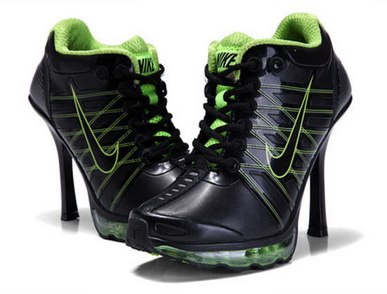 Nike salto alto - Preto/Verde