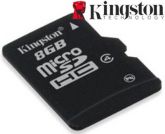 Cartão de Memória micro SD Kingston 8GB - 141900