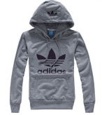 Blusa Canguru Adidas - Cinza.