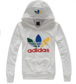 Blusa Canguru Adidas - Branca com estampa colorida