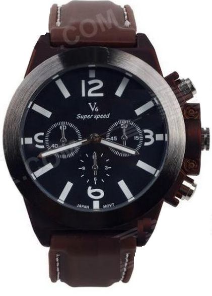 Relógio de pulso masculino - Speed V0087-GW (marron) 213523