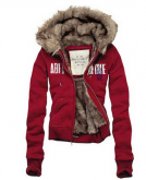 JAQUETA ABERCROMBIE BORDO