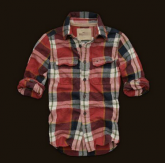 HOLLISTER - CAMISA XADREZ LANÇAMENTO 2013.