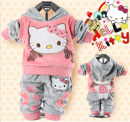 Hello Kitty Conjunto Rosa